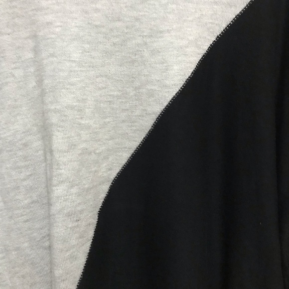 INC International Concepts Plus Colorblocked Shirttail Sweater - Picture 5 of 7